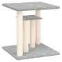 Hellgraue Katzenkratzbäume mit Plattformen 50 cm von vidaXL, Katzenmöbel - Ref: Foro24-172044, Preis: 38,83 €, Rabatt: %
