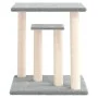 Scratching posts for cats with light gray platforms 50 cm by vidaXL, Cat furniture - Ref: Foro24-172044, Price: 38,90 €, Disc...