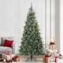 Árbol de Navidad artificial con ramas articuladas Verde 240 cm