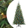 Árbol de Navidad artificial con ramas articuladas Verde 240 cm