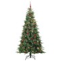 Árbol de Navidad artificial con ramas articuladas Verde 240 cm