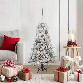 Árbol de Navidad artificial con ramas articuladas Verde 120 cm