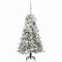 Árbol de Navidad artificial con ramas articuladas Verde 120 cm