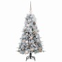 Árbol de Navidad artificial con ramas articuladas Verde 120 cm