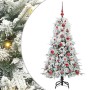 Árbol de Navidad artificial con ramas articuladas Verde 120 cm