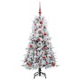Árbol de Navidad artificial con ramas articuladas Verde 120 cm