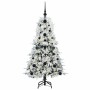 Árbol de Navidad artificial con ramas articuladas Verde 120 cm