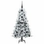 Árbol de Navidad artificial con ramas articuladas Verde 120 cm