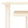 Scratching posts for cats with cream-colored platforms 62.5cm by vidaXL, Cat furniture - Ref: Foro24-172046, Price: 42,37 €, ...