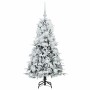 Árbol de Navidad artificial con ramas articuladas Verde 120 cm