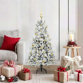 Árbol de Navidad artificial con ramas articuladas Verde 120 cm