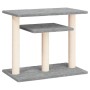 Cat scratching posts with platforms light gray 62.5 cm by vidaXL, Cat furniture - Ref: Foro24-172047, Price: 43,21 €, Discoun...