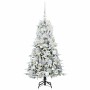 Árbol de Navidad artificial con ramas articuladas Verde 120 cm