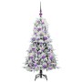 Árbol de Navidad artificial con ramas articuladas Verde 120 cm