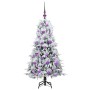 Árbol de Navidad artificial con ramas articuladas Verde 120 cm