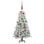 Árbol de Navidad artificial con ramas articuladas Verde 120 cm