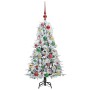 Árbol de Navidad artificial con ramas articuladas Verde 120 cm