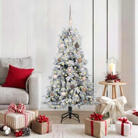 Árbol de Navidad artificial con ramas articuladas Verde 150 cm