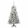 Árbol de Navidad artificial con ramas articuladas Verde 150 cm