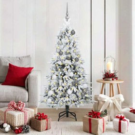 Árbol de Navidad artificial con ramas articuladas Verde 150 cm