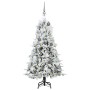 Árbol de Navidad artificial con ramas articuladas Verde 150 cm