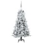 Árbol de Navidad artificial con ramas articuladas Verde 150 cm