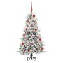 Árbol de Navidad artificial con ramas articuladas Verde 150 cm