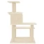 Cat scratching post with cream sisal posts 82.5 cm by vidaXL, Cat furniture - Ref: Foro24-172385, Price: 53,13 €, Discount: %