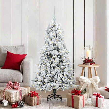 Árbol de Navidad artificial con ramas articuladas Verde 150 cm