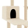 Katzenkratzbaum mit cremefarbenen Sisalstämmen, 82,5 cm von vidaXL, Katzenmöbel - Ref: Foro24-172385, Preis: 54,15 €, Rabatt: %