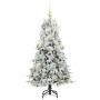 Árbol de Navidad artificial con ramas articuladas Verde 150 cm