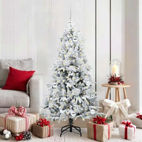 Árbol de Navidad artificial con ramas articuladas Verde 150 cm