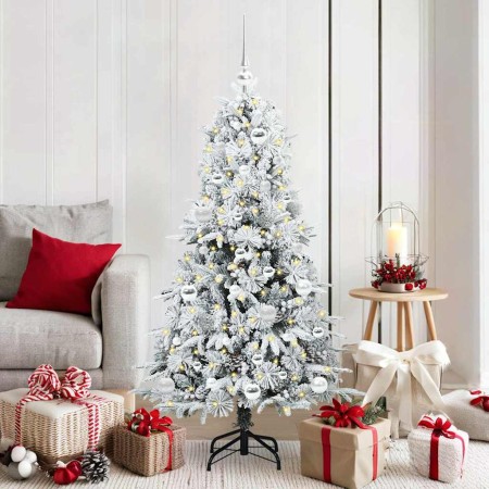 Árbol de Navidad artificial con ramas articuladas Verde 150 cm