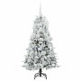 Árbol de Navidad artificial con ramas articuladas Verde 150 cm