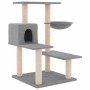 Katzenkratzbaum mit hellgrauen Sisalstämmen 82,5 cm von vidaXL, Katzenmöbel - Ref: Foro24-172386, Preis: 48,88 €, Rabatt: %