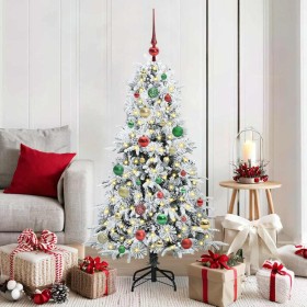 Árbol de Navidad artificial con ramas articuladas Verde 150 cm
