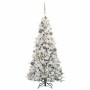 Árbol de Navidad artificial con ramas articuladas Verde 180 cm