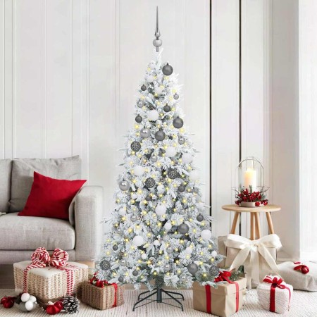 Árbol de Navidad artificial con ramas articuladas Verde 180 cm