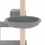 Katzenkratzbaum mit hellgrauen Sisalstämmen 82,5 cm von vidaXL, Katzenmöbel - Ref: Foro24-172386, Preis: 48,88 €, Rabatt: %
