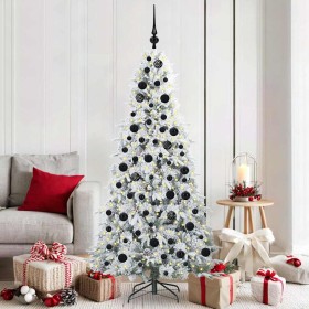 Árbol de Navidad artificial con ramas articuladas Verde 180 cm