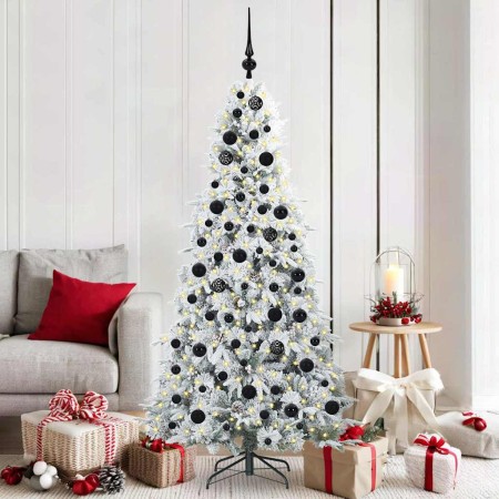 Árbol de Navidad artificial con ramas articuladas Verde 180 cm