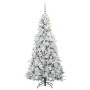 Árbol de Navidad artificial con ramas articuladas Verde 180 cm