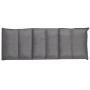 Tumbona de suelo plegable de tela gris de vidaXL, Sillas de suelo - Ref: Foro24-242397, Precio: 100,12 €, Descuento: %