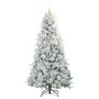 Árbol de Navidad artificial con ramas articuladas Verde 180 cm