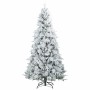 Árbol de Navidad artificial con ramas articuladas Verde 180 cm