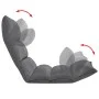Folding gray fabric floor lounger by vidaXL, Floor chairs - Ref: Foro24-242397, Price: 99,56 €, Discount: %