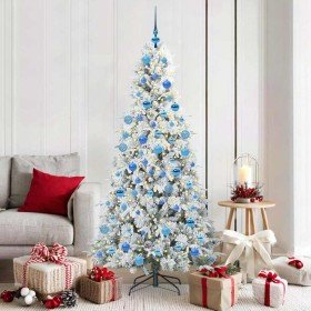 Árbol de Navidad artificial con ramas articuladas Verde 180 cm