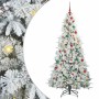 Árbol de Navidad artificial con ramas articuladas Verde 180 cm