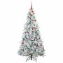 Árbol de Navidad artificial con ramas articuladas Verde 180 cm