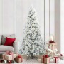 Árbol de Navidad artificial con ramas articuladas Verde 210 cm